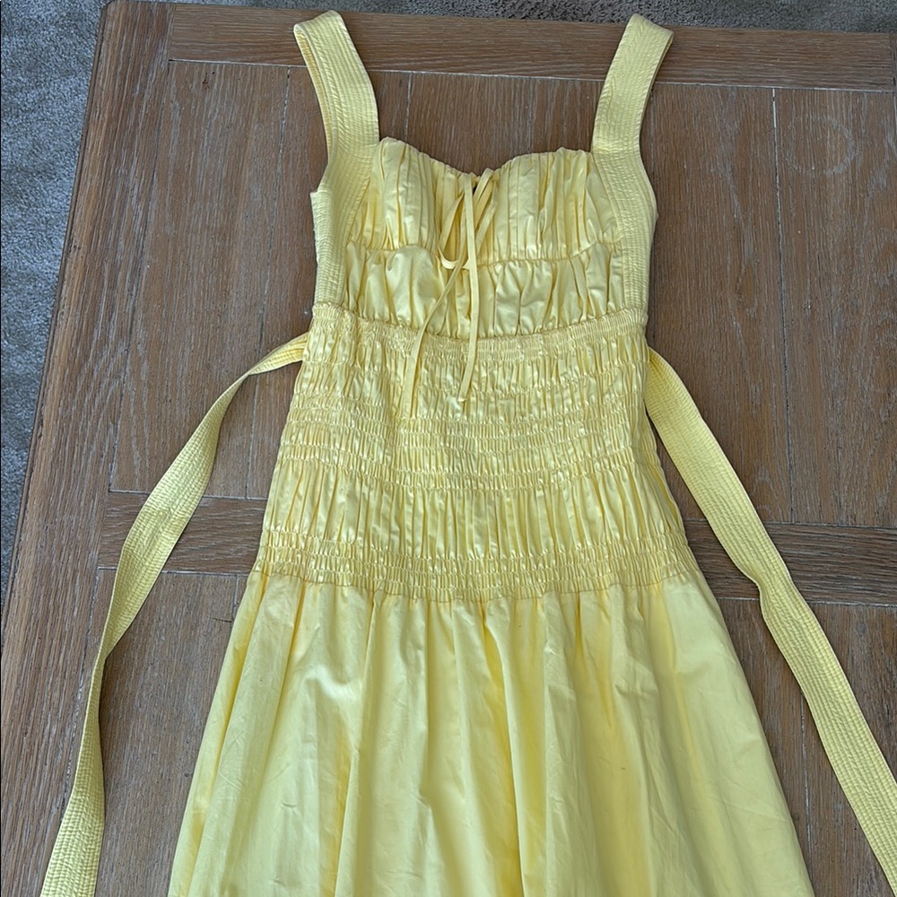 Self Portrait Yellow Dress